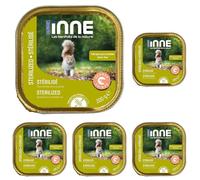 NUTRIVET - INNE Chat - TERRINE - Chat Stérilisé - Saumon - 100g (Lot de 5)