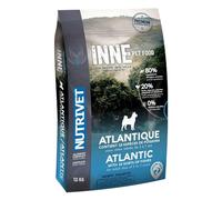 NUTRIVET - INNE Chien - Croquettes sans Céréales - Chien Adulte - Poisson - 80% d'ingrédients d'origine Animale - 12 kg