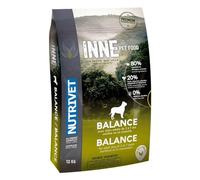 NUTRIVET - INNE Chien - Croquettes sans Céréales - Chien Adulte stérilisé ou en surpoids- Volaille - 80% d'ingrédients d'origine Animale - 12 kg