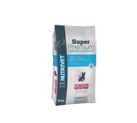 NUTRIVET - Super Premium - Junior Small - Croquettes sans Blé - Chiot - Riche en Protéines Animales - 15 kg