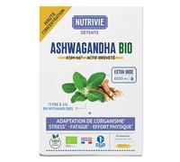 Nutrivie Ashwagandha Bio KSM-66 6000 mg Stress & Fatigue 20 ampoules