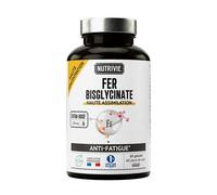 Nutrivie Fer Bisglycinate 14mg Haute Assimilation 60 gélules