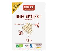 Nutrivie Gelée Royale Bio 2000mg 20 ampoules
