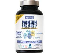Nutrivie Magnésium Bisglycinate Haute Assimilation 120 Gélules