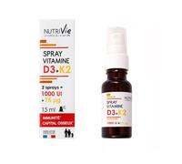Nutrivie Spray Vitamine D3+K2 500 Ui 15ml
