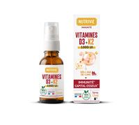 Nutrivie Spray Vitamines D3 + K2 Solution Orale 15 ml