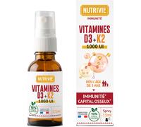 Nutrivie Vitamine D3/K2 Spray 1000UI 15ml