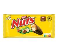Nuts - Barre Chocolat au Lait - 6 barres de 42g
