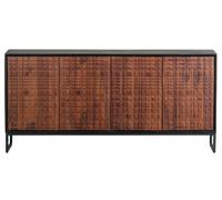 NUTS - Buffet en bois et acier L170 Marron