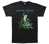 NUTS SNACKS Cirith Ungol Frost and Fire 198Album Cover T Shirt Black XL