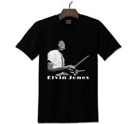 NUTS SNACKS Elvin Jones Drummer Jazz Music T-Shirt Black 3XL