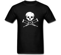 NUTS SNACKS Men's TV Series Jackass T-Shirt Black 3XL
