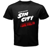 NUTS SNACKS Sin City Movie Logo Men's T-Shirt Black XL