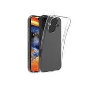 dbramante1928 Nuuk Housse Transparent pour iPhone 16 (6.1") - Plastique Recyclé 100% - Résistant Impacts et Rayures - Certifié GRS