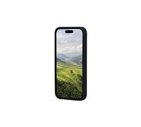 Nuuk - Coque de protection pour téléphone portable - vrac - plastique - noir - pour Apple iPhone 15 Plus
