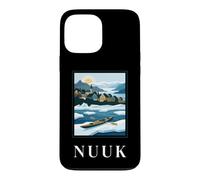 Nuuk Groenland Arctic Coastal Village Travel Design Coque pour iPhone 13 Pro Max