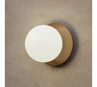 Applique Murale D'extérieur Nuura Liila 1, Bronze Foncé/opale