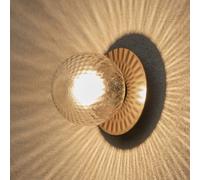 Applique Murale Extérieure Nuura Liila 1, Bronze Foncé/verre Transparent