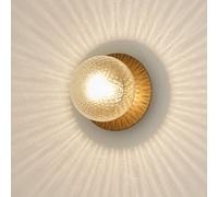 Applique/ Plafonnier Nuura Liila 1 Bronze Foncé moyen/Transparent