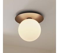Applique/ Plafonnier Nuura Liila 1 Grand Bronze foncé/Opale