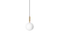 Nuura Miira 1 Suspension Laiton & Blanc Opale Grand