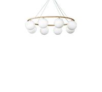 Nuura Miira 8 Lustre Ovale Laiton/ Opale