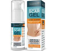 NUVADERMIS Scar Gel - Rétinol, Allantoïne, Vitamine E, Bétaïne - Pour césarienne, abdominoplastie, cicatrices chéloïdes - Gestion des cicatrices post-chirurgicales - Flacon pompe de 1,7 oz