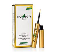Nuvega Lash - Sérum Cils et Sourcils Vegan pour des Cils Plus Longs en 4 à 6 Semaines I Lash Serum I Sérum pour la Croissance/l’Extension des Cils I Fabriqué en Allemagne I 3ml
