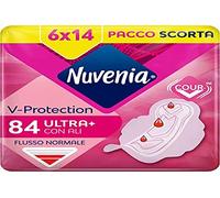 NUVENIA Ultra Ali 84 serviettes hygiéniques, 6 paquets de 14 serviettes hygiéniques