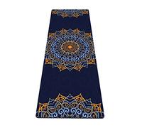 nuveti Tapis de yoga en TPE antidérapant extra épais avec sac de transport, 182,9 x 61 cm, tapis d'exercice et d'entraînement extra épais de 6 mm pour yoga, pilates, fitness et exercices au sol