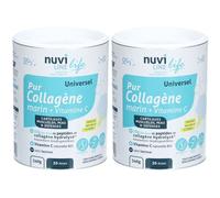 Nuvi Life Collagène marin + Vitamine C Poudre 2x340 g