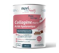 NUVILINE Collagène Marin Acide Hyaluronique Saveur Chocolat Poudre 280 g
