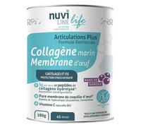 Nuviline Collagène Marin Articulations Plus Membrane D'?uf Saveur Sureau 280g