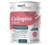 Nuviline Collagène Marin Peau & Anti-Âge Acide Hyaluronique Vitamine C Neutre 280g