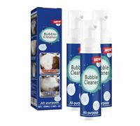 Nuvilux Lot de 3 sprays nettoyants à bulles multi-usages, anti-taches, graisse tenace et crasse, nettoyant moussant pour taches d'huile lourde pour cuisine