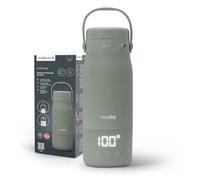 Nuvita 1190 Chauffe Biberon 500 ml - Chauffe-biberon sans fil avec batterie rechargeable, 3 températures sélectionnables 37 °C/55 °C/100 °C, maintient au chaud jusqu'à 12 heures
