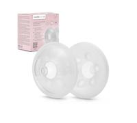 Nuvita 1205 Coupelles à lait en silicone - 2-en-1 Classeur à lait et protège-tétons, réutilisables, discrets sous le soutien-gorge, sans BPA