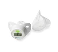 Nuvita 2010 Thermomètre Sucette - Tétine Électronique - Prise de Température Facile - Silicone Durable pour Nouveau-Nés - Sans BPA - Marque EU - Conception Italienne