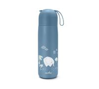 Nuvita 4435 | Thermos pour aliments chauds et froids | Récipient pour aliments chauds | Récipient pour aliments pour bébés | Thermos alimentaire | Thermos pour aliments chauds | Powder Blue