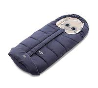 Nuvita Sac Thermique Junior pour Poussette Bleu 100 cm Hiver Enfants Bébés et Parents/Caregivers Unisex