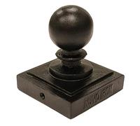Nuvo Iron Capuchon décoratif pour poteaux de 8,9 x 8,9 cm, noir - PCB03