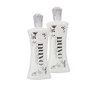 Nuvo Lot de 2 adhésifs de luxe - 120 ml - Formule blanche soyeuse, sèche comme du cristal - À base d'eau, faible effet froissé