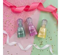NUVO Lot de 3 poudres scintillantes (Green Parade, Solar Flare, Cherry Bomb) - Mica vibrant et pigment pour de superbes effets d'artisanat (60 ml pour 3 bocaux)