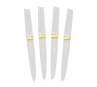 Nuvo Midas Touch - 881n - Lot de 4 stylos à paillettes dorées pour créations en papier et aquarelle, valve anti-goutte et pointe pinceau