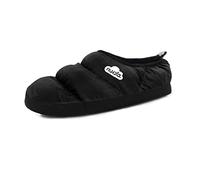NUVOLA. Chaussons Homme Femme Antidérapants Chaudes rembourrées Confortables Noir 44/45 EU