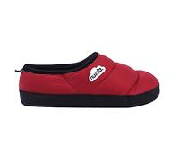 NUVOLA. Chaussons Homme Femme Antidérapants Chaudes rembourrées Confortables Rouge 40/41 EU