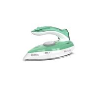 Imetec Nuvola Fer à repasser à sec ou à vapeur Semelle en acier inoxydable 1000 W Couleur aqua, Blanc