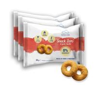 Nuvola Zero - Snack Zero au goût d'oignon, snack protéiné sans sucre, sans glucides, sans lactose, sans gluten, paquet de 3 pièces. Fabriqué en Italie.