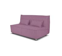 Nuvole di Sonno - Canapé lit 3 places Levante avec matelas double 160 x 190, prêt avec sommier soudé pliable, revêtement amovible, 2 coussins en nombre, fabriqué en Italie