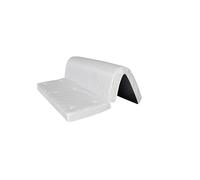 Nuvole di Sonno - Matelas carré et demi 120 x 190 cm pour canapé-lit de 11 cm de haut avec lacets de fixation, matelas avec assise pliable pour prêterie, ergonomique, fabriqué en Italie